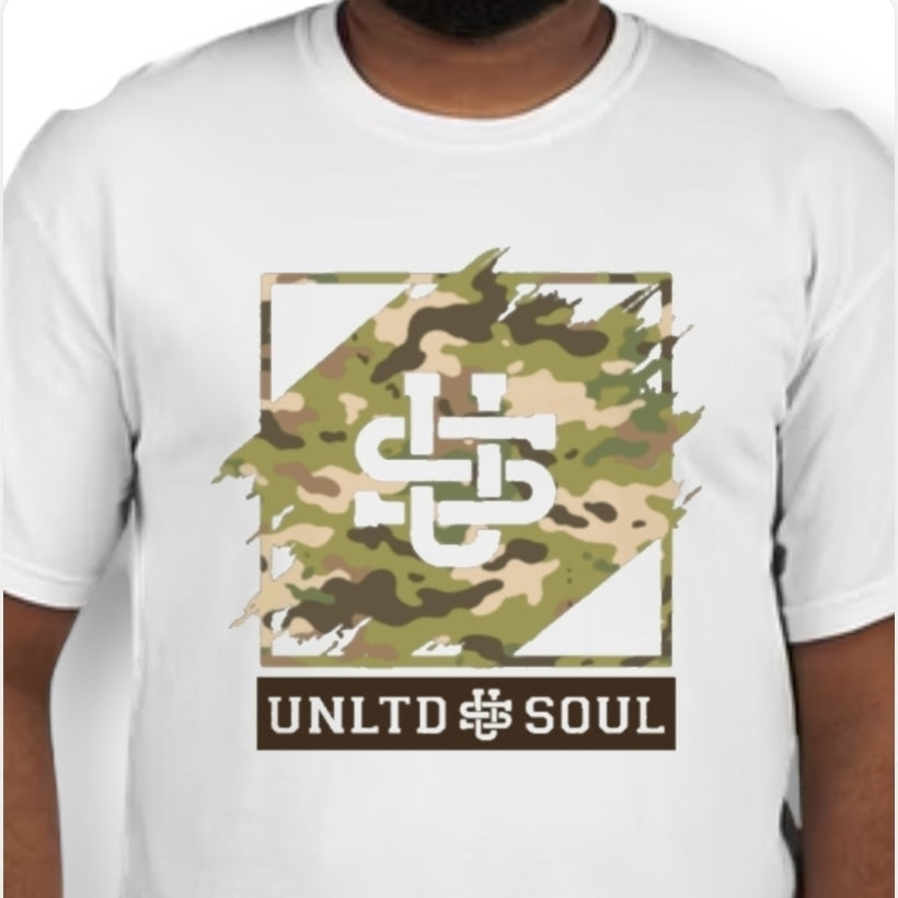 CAMO LOGO TEE (ARMY GREEN)