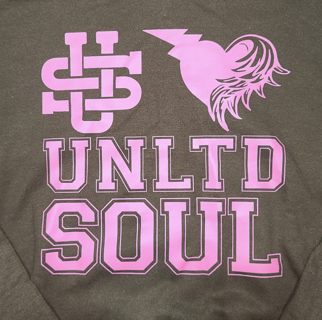HEAT & SOUL HOODIE - BROWN/PINK