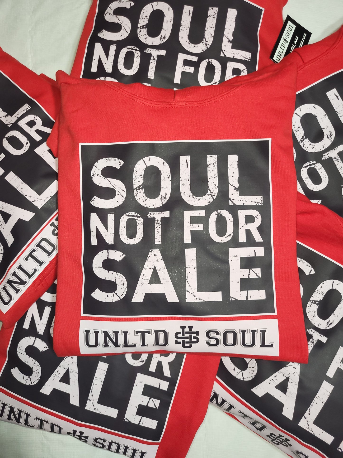 SOUL NOT FOR SALE HOODIE