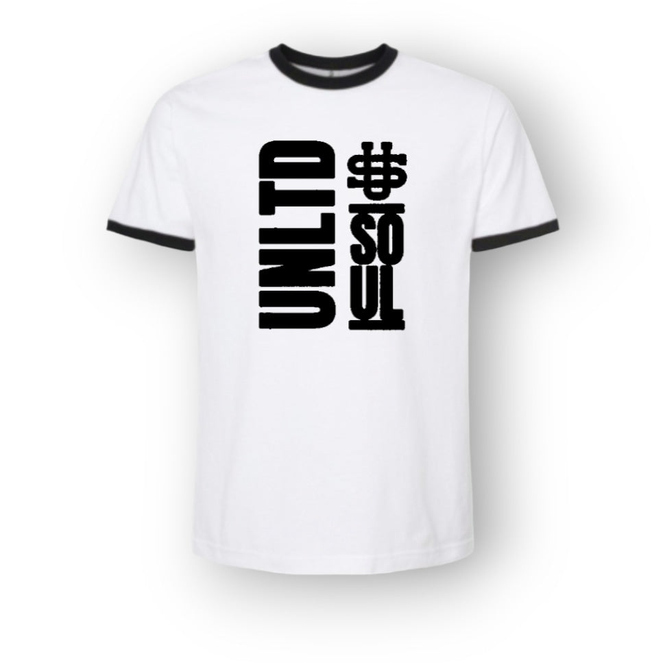 RINGER LOGO TEE (BLACK)