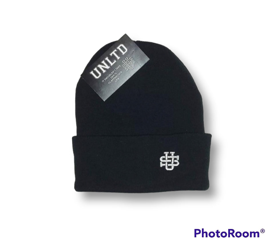 US LOGO BEENIE - BLACK